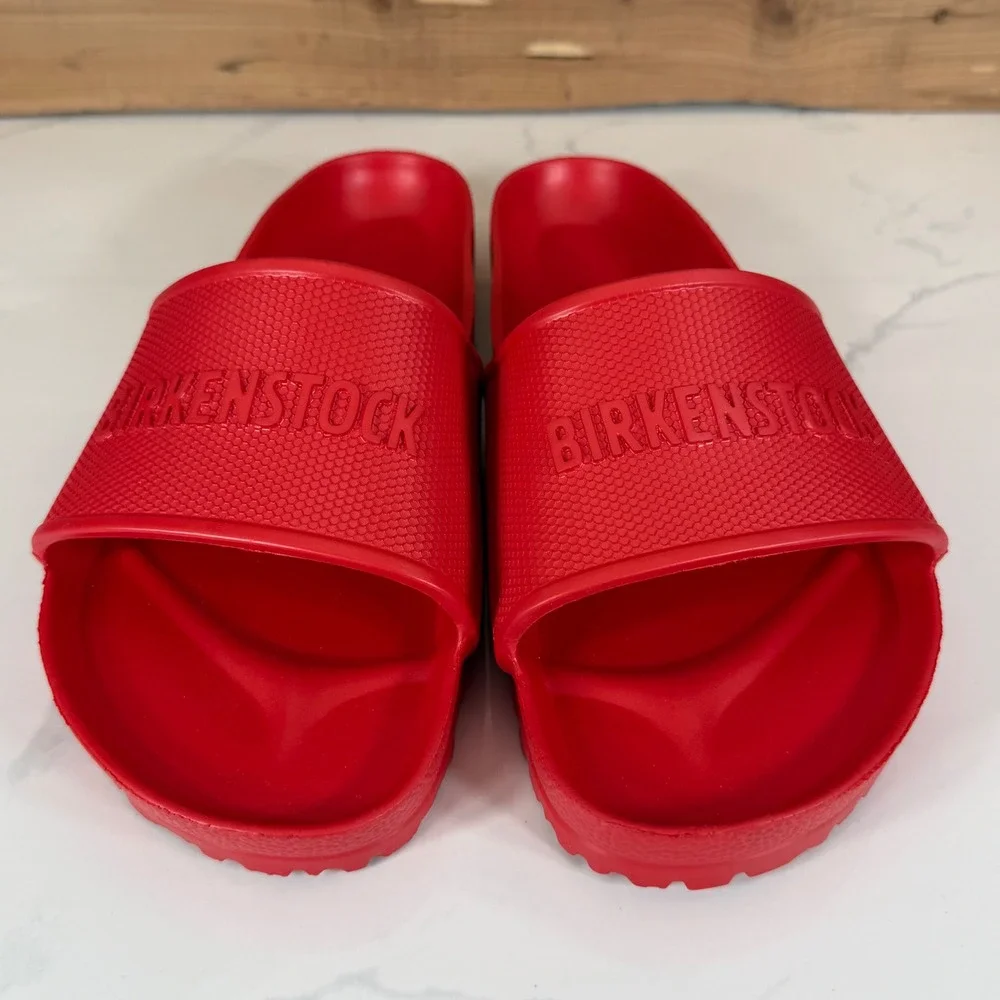 Birkenstock Barbados EVA Red Sport Slide Sandals Mens 11 US/ 44 Waterproof